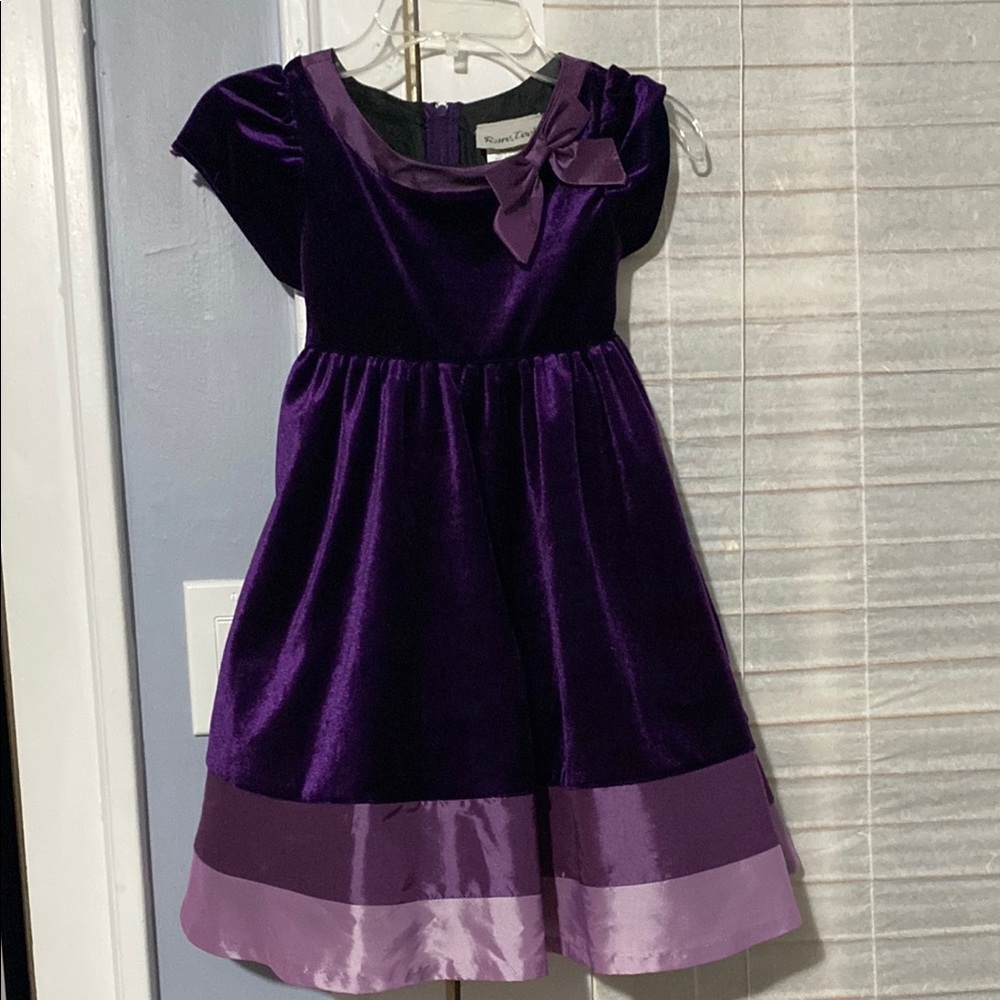 Elegant Purple Kids Formal Dress